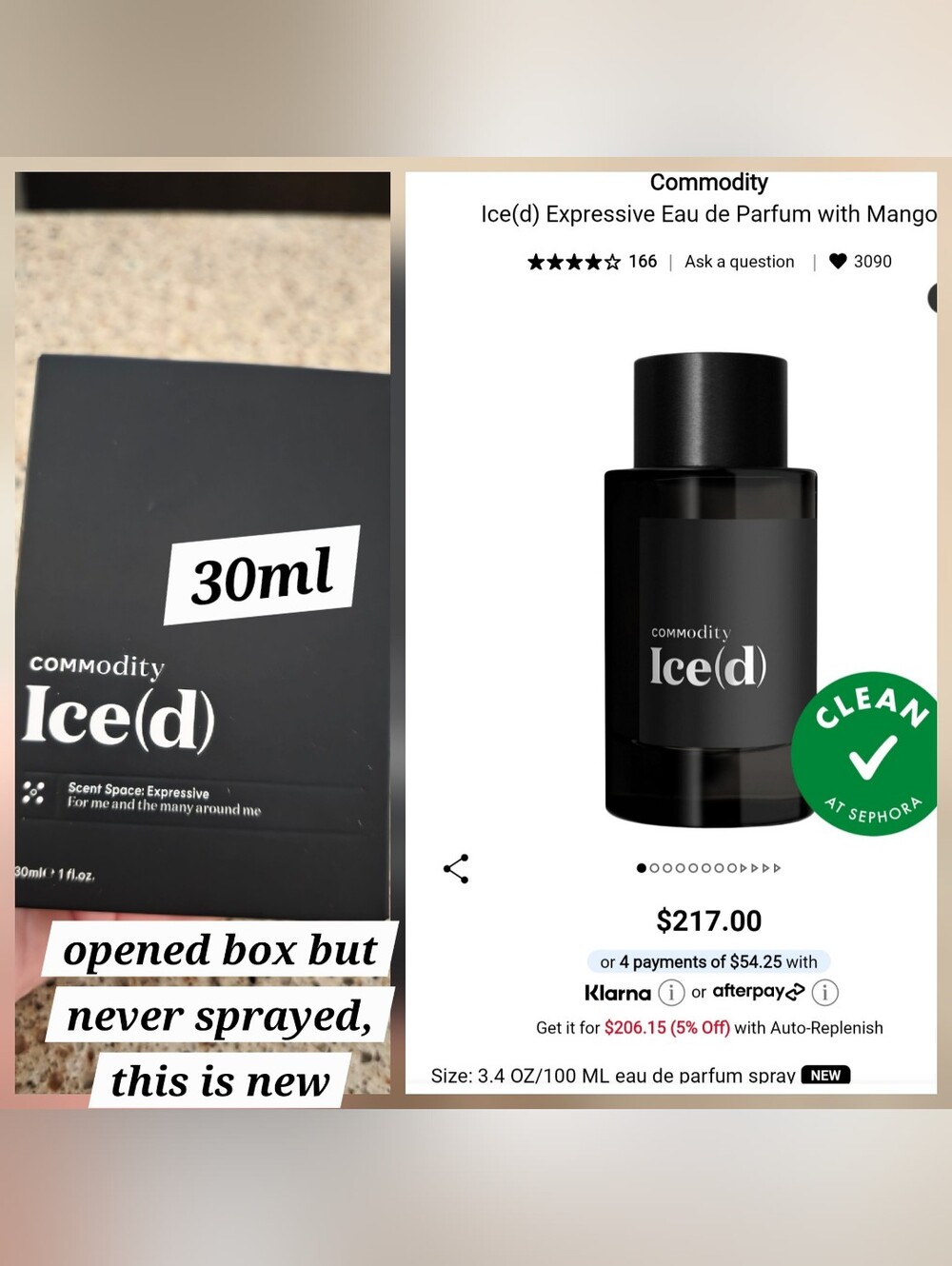 commodity iced expressive 30ml
